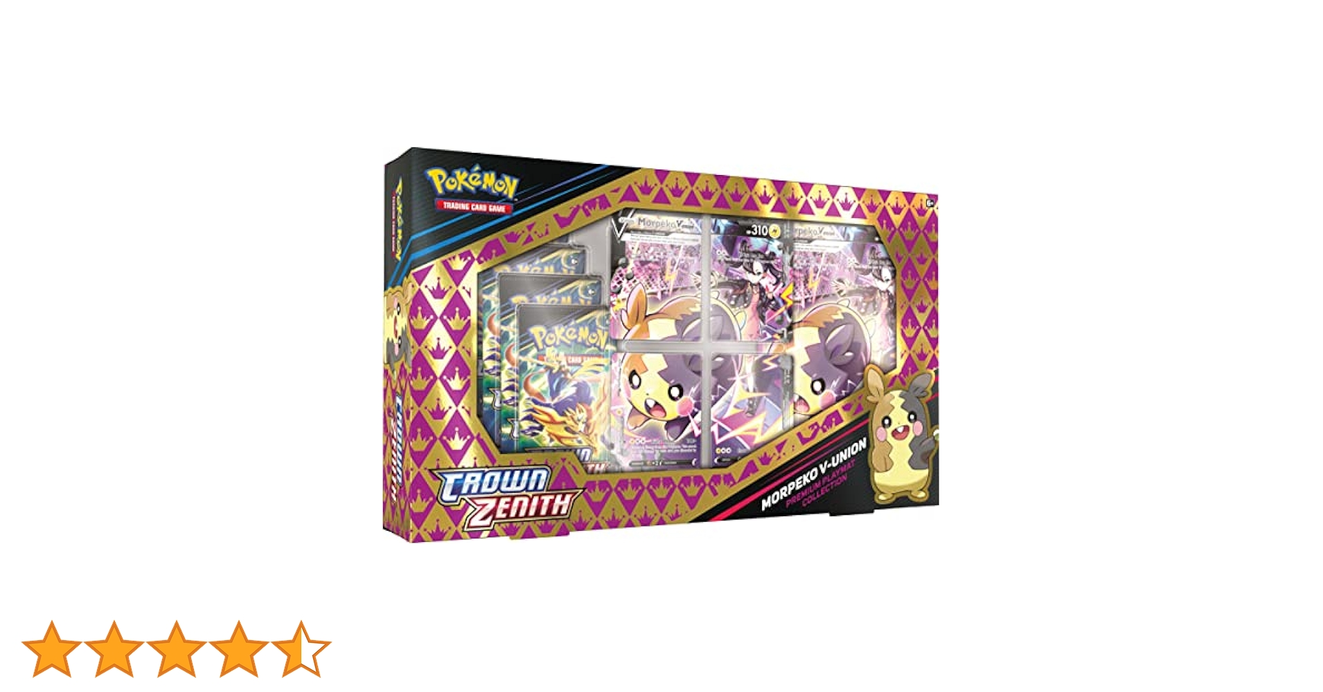[ポケモンカード]海外限定モルペコV-Unionプレミアムプレイマットセット Amazon | Pokemon ポケモン トレーディングカードゲーム:Crown